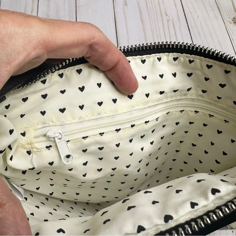 Brighton Love & Joy canvas crossbody purse